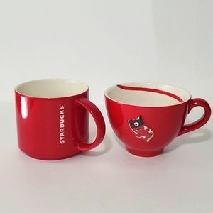 Starbucks coffee mug set of 2